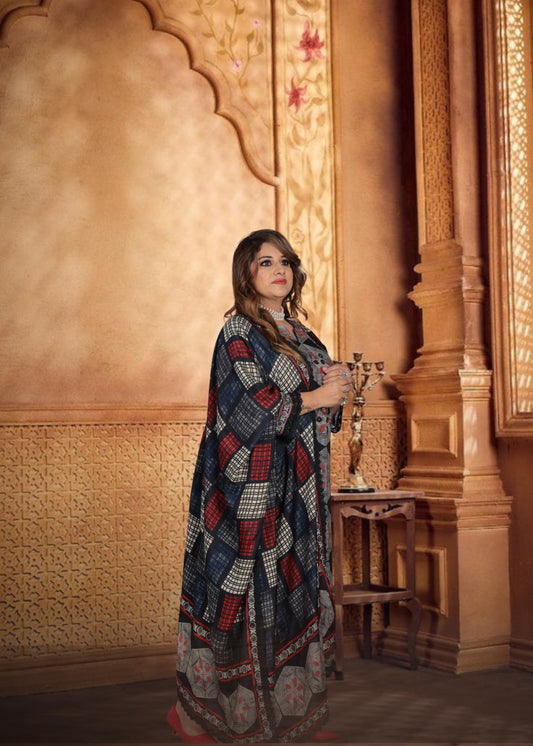 Naqsh Black Exclusive Cotton Suit