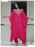 Naqsh Pink Designer Kaftan set
