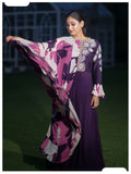 Naqsh Purple Stylish Gown