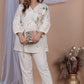 Naqsh White Designer Co-ord Suit Set