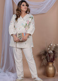Naqsh White Designer Co-ord Suit Set