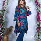 Naqsh Printed Chinnon Fabric Suit