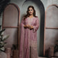 Baby Pink Sharara Suit Set