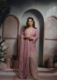 Baby Pink Sharara Suit Set