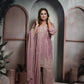Baby Pink Sharara Suit Set