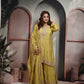 Lime Yellow Sharara suit set