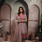 Baby Pink Anarkali Suit Set