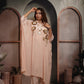 Pastel Peach Kaftan Co-ord Set