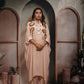 Pastel Peach Kaftan Co-ord Set