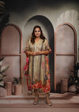 Patola Grey & Pink Kaftaan Set