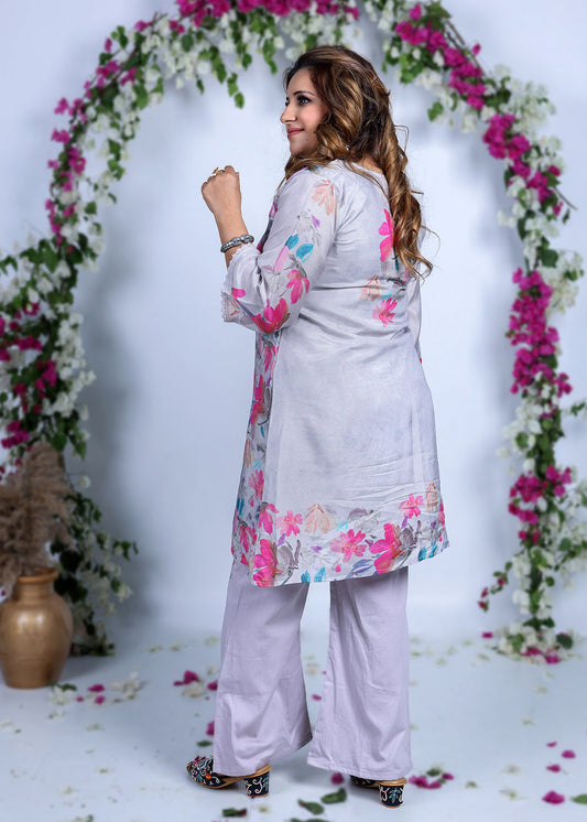 Naqsh Co-ord Suit Set With Digital Print