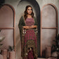Patola Onion Pink & Black Short Kaftaan Set