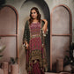 Patola Onion Pink & Black Short Kaftaan Set
