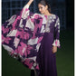Naqsh Purple Stylish Gown