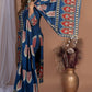 Naqsh Blue Cotton Suit