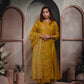 Ambika Mustard Yellow Linen Suit