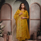 Ambika Mustard Yellow Linen Suit