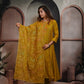 Ambika Mustard Yellow Linen Suit