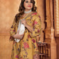 Naqsh Mustard Co-ord Suit Set