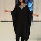 Naqsh Designer Black Kaftan set