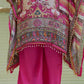 Naqsh Pink Exclusive Kaftan Set