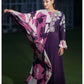 Naqsh Purple Stylish Gown