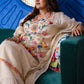 Naqsh Embroidered Co-ord Set with Tassels