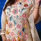 Naqsh Embroidered Co-ord Set with Tassels