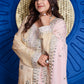 Naqsh Rosé Radiance – Embroidered Sharara Suit