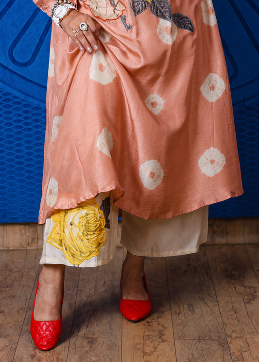 Naqsh Bloom Charm – Floral Kurta Set